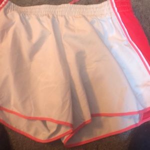 Light gray Nike shorts